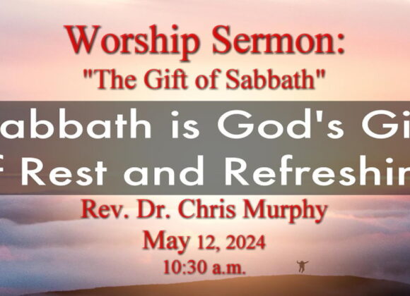“The Gift of Sabbath”