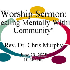 “Healing Mentally Within Community”