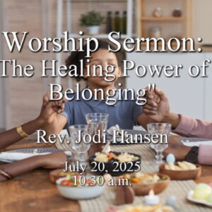 “The Healing Power of Belonging”