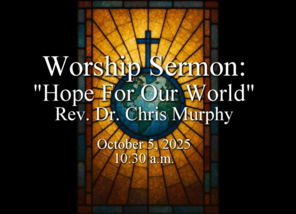 “Hope For Our World”