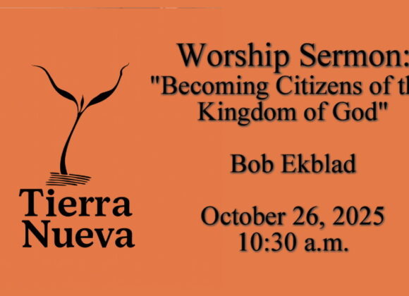 “Becoming Citizens of the Kingdom of God”