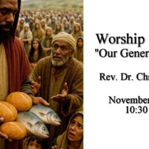 “Our Generous Jesus”