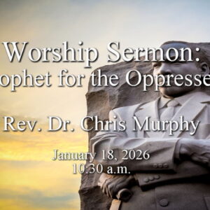 “Prophet for the Oppressed”