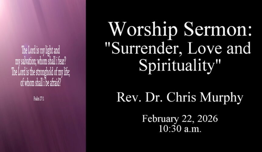 “Surrender, Love and Spirituality”