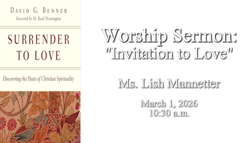 “Invitation to Love”