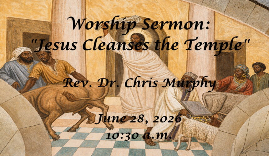 “Jesus Cleanses the Temple”