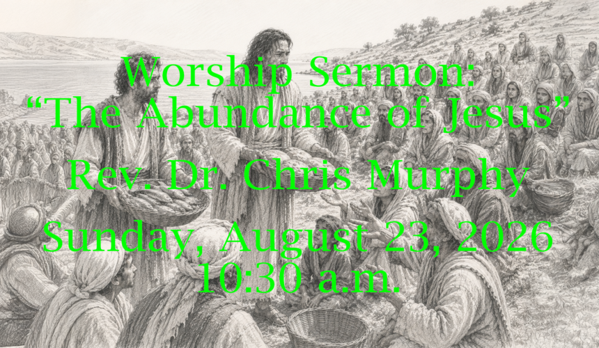 “The Abundance of Jesus” “The Abundance of Jesus”