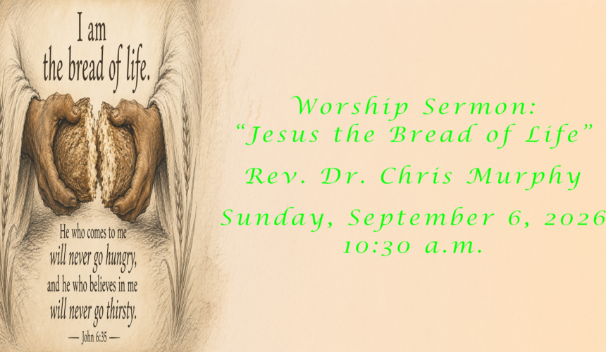 “Jesus the Bread of Life” “Jesus the Bread of Life”